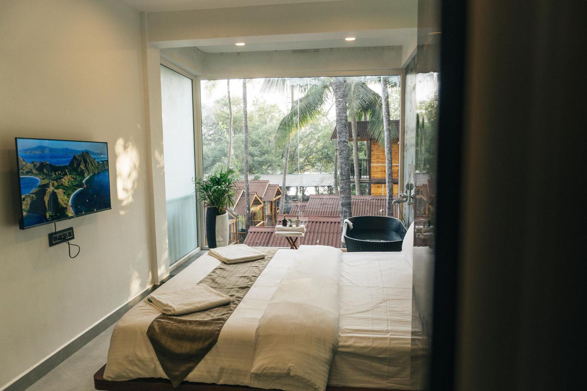 Tranquill Riverside Luxury Cottages With Bathtub, Candolim Dış mekan fotoğraf